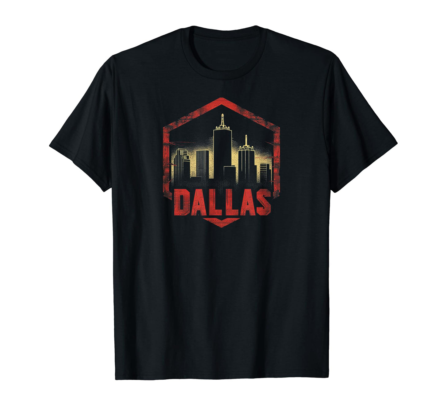 Dallas Grit 90S Grunge Urbandecay Mens T-Shirt - Graphic Print for Adults - T-Shirt, Sweatshirt, Hoodie