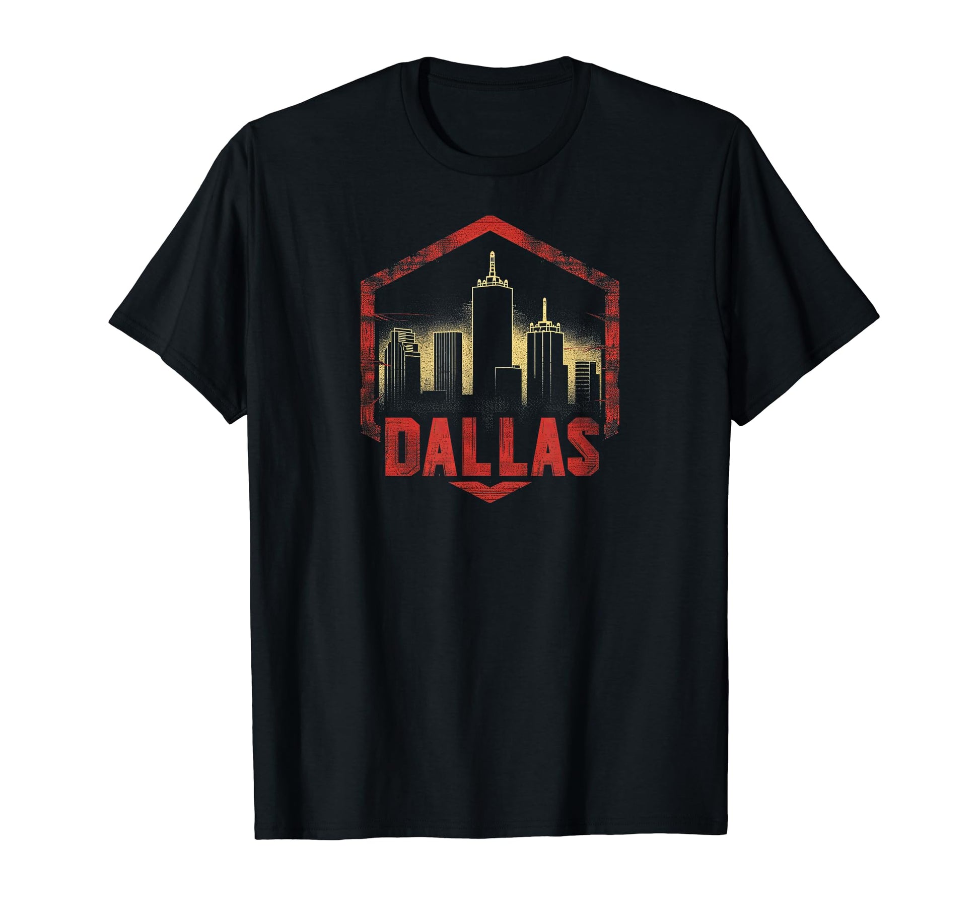 Dallas Grit 90S Grunge Urbandecay Mens T-Shirt - Graphic Print for Adults - T-Shirt, Sweatshirt, Hoodie