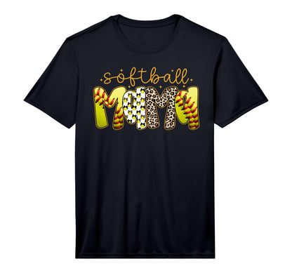 Softball Mama Softball Mom Mothers Day T-Shirt - Fun Novelty Design Unisex - T-Shirt, Sweatshirt, Hoodie