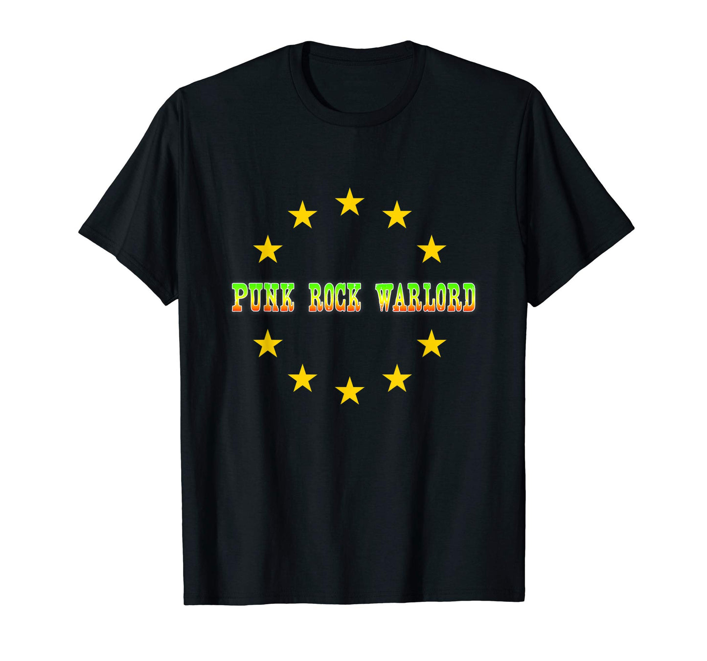 Punk Rock Warlord Music Rebel Sound T-Shirt - Custom Art Print Men Women - T-Shirt, Sweatshirt, Hoodie