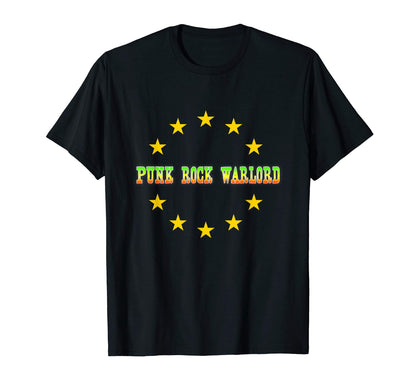 Punk Rock Warlord Music Rebel Sound T-Shirt - Custom Art Print Men Women - T-Shirt, Sweatshirt, Hoodie