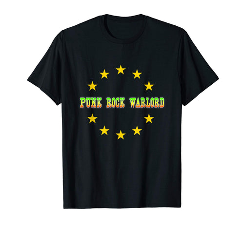 Punk Rock Warlord Music Rebel Sound T-Shirt - Custom Art Print Men Women - T-Shirt, Sweatshirt, Hoodie
