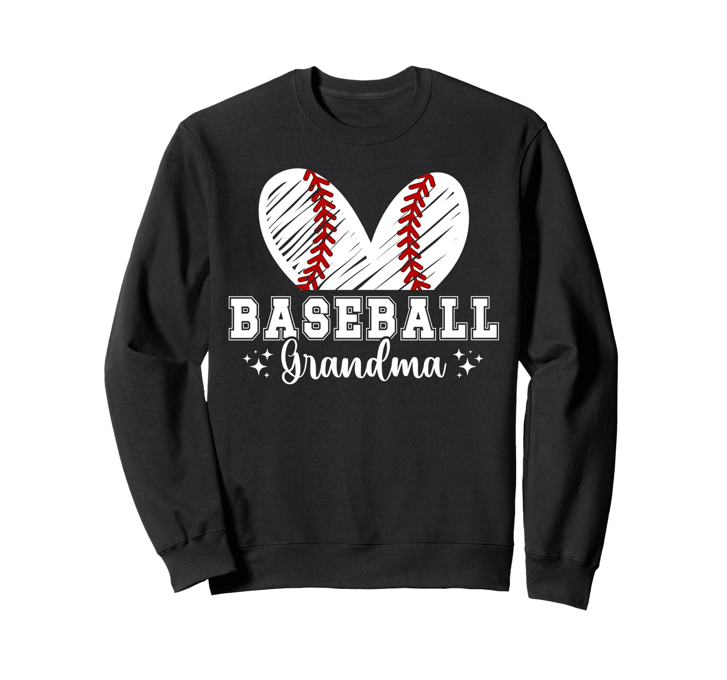 Baseball Grandma Baseball Player Sweatshirt - Novelty Apparel for Adults - T-Shirt, Sweatshirt, Hoodie
