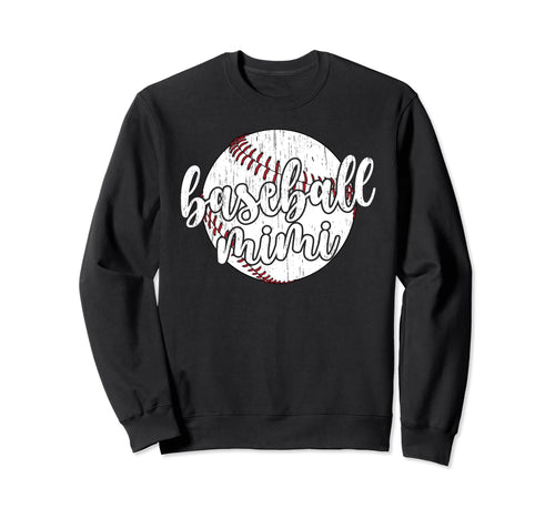 Baseball Mimi Grandma Best Mimi Sweatshirt - Unique Graphic for Adults - T-Shirt, Sweatshirt, Hoodie