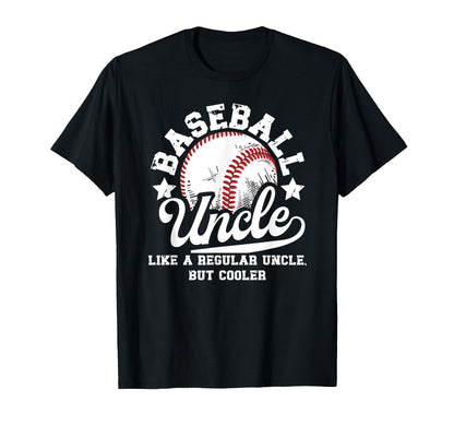 Baseball Uncle Baseball Player T-Shirt - Fun Novelty Design Men Women - T-Shirt, Sweatshirt, Hoodie