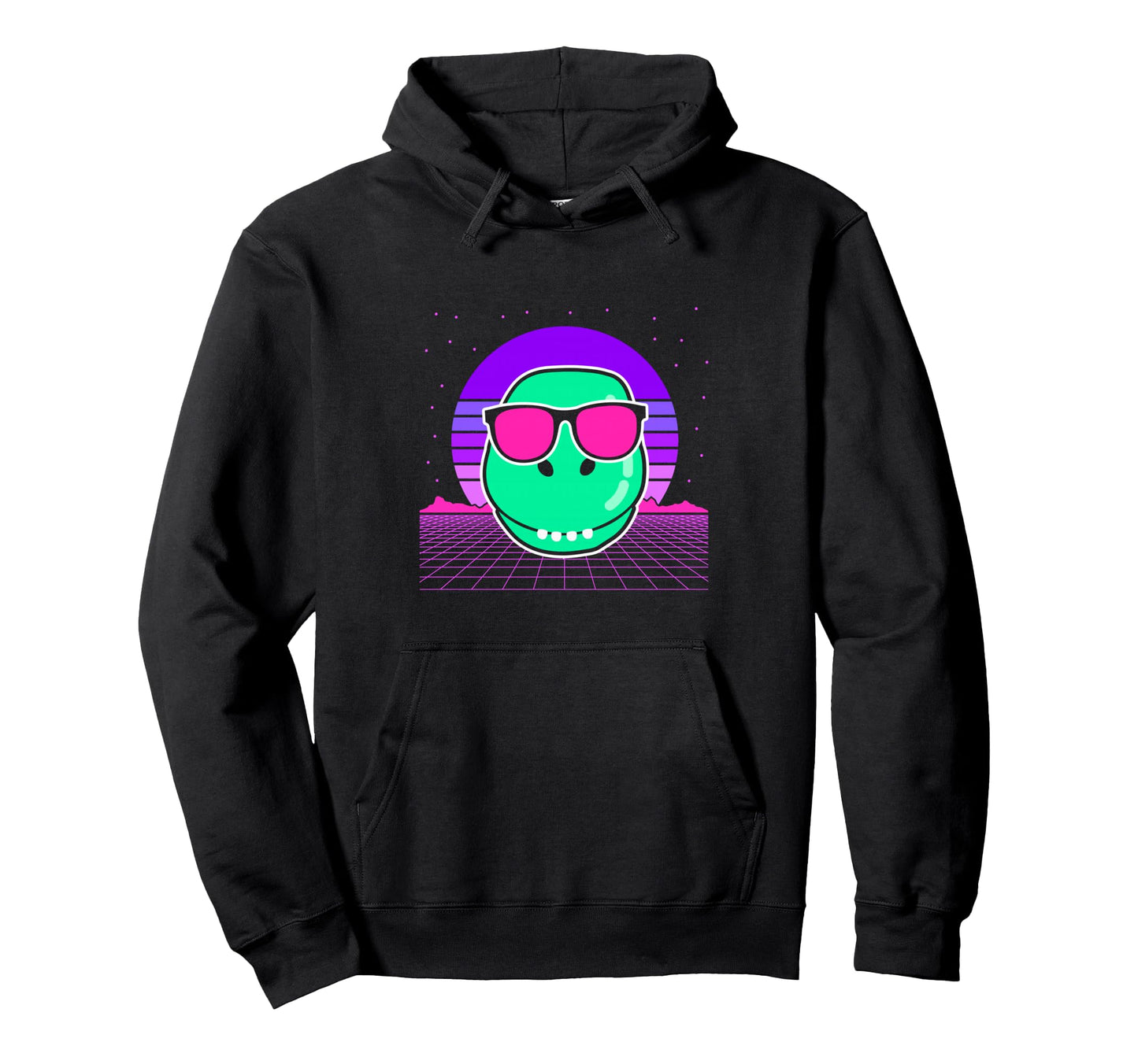 Aesthetic Vaporwave Outfits Dinosaur Dino Hoodie - Trendy Graphic Unisex - T-Shirt, Sweatshirt, Hoodie