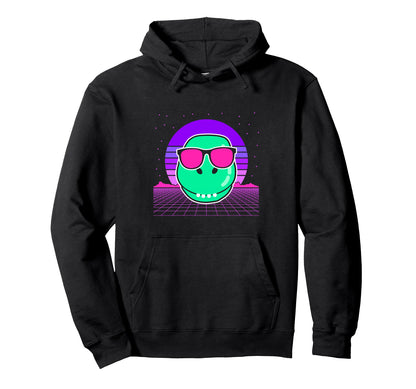 Aesthetic Vaporwave Outfits Dinosaur Dino Hoodie - Trendy Graphic Unisex - T-Shirt, Sweatshirt, Hoodie