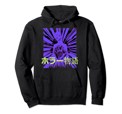 Horror Manga Demon Harajuku Japanese Hoodie - Streetwear Style for Adults - T-Shirt, Sweatshirt, Hoodie