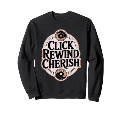Viewfinder Visions Camera Sweatshirt - Unique Graphic for Adults - T-Shirt, Sweatshirt, Hoodie