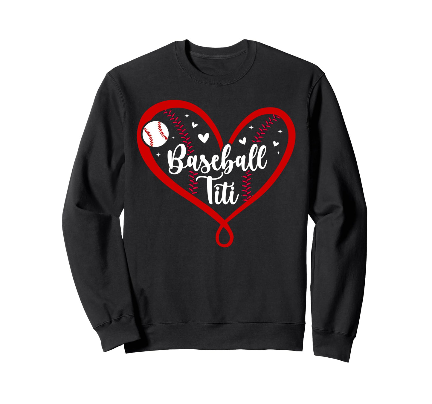 Baseball Titi Heart Titi Baseball Sweatshirt - Unique Graphic for Adults - T-Shirt, Sweatshirt, Hoodie