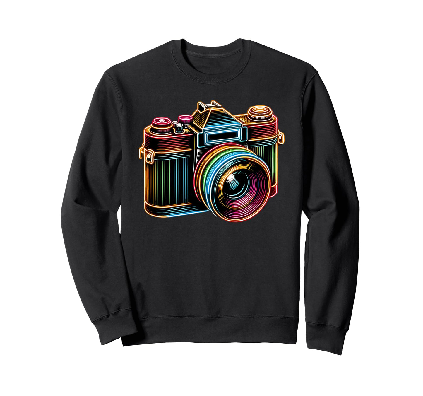 Camera Photographer Photography Sweatshirt - Graphic Print Unisex - T-Shirt, Sweatshirt, Hoodie