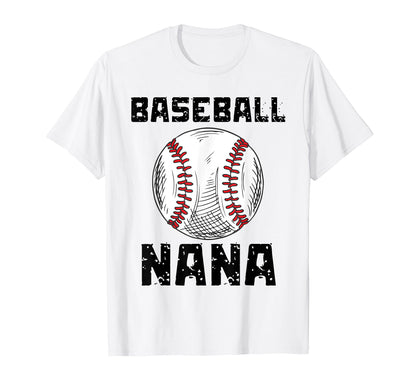 Baseball Nana Family Matching Nana T-Shirt - Unique Graphic Men Women - T-Shirt, Sweatshirt, Hoodie