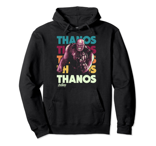 Marvel Infinity War Thanos Rainbow Hoodie - Unique Graphic Unisex - T-Shirt, Sweatshirt, Hoodie