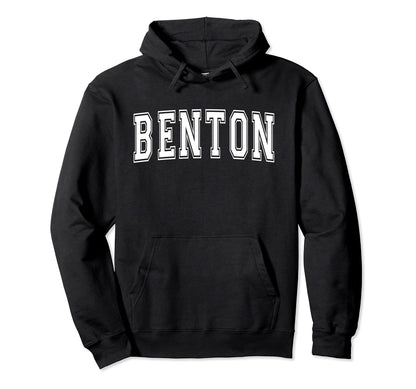 Benton Ar Arkansas Usa Sports Varsity Hoodie - Fun Novelty Design Unisex - T-Shirt, Sweatshirt, Hoodie