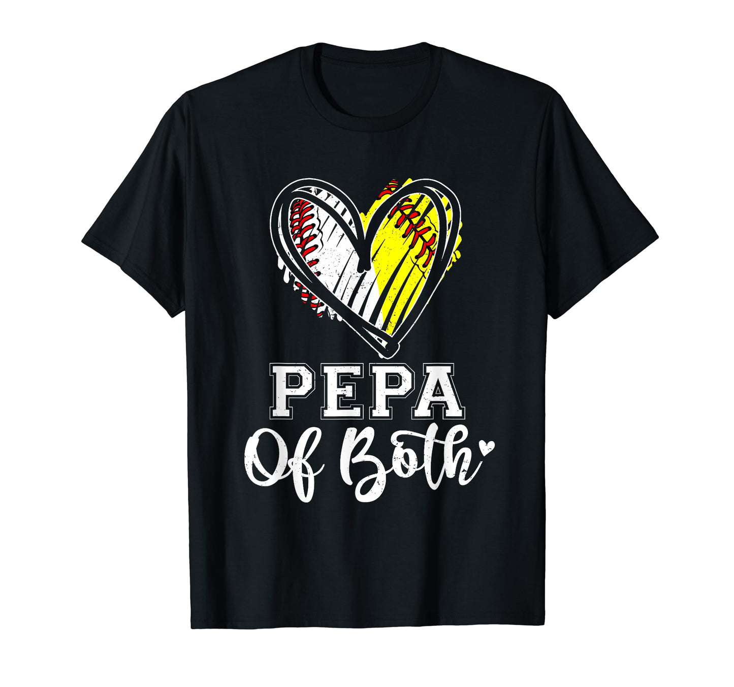 Pepa Both Baseball Softball Grandpa T-Shirt - Trendy Graphic Unisex - T-Shirt, Sweatshirt, Hoodie