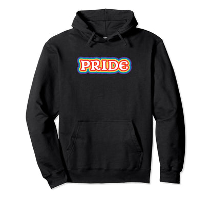 Lgbtq Pride Lgbt Ally Rainbow Hoodie - Fun Novelty Design Men Women - T-Shirt, Sweatshirt, Hoodie
