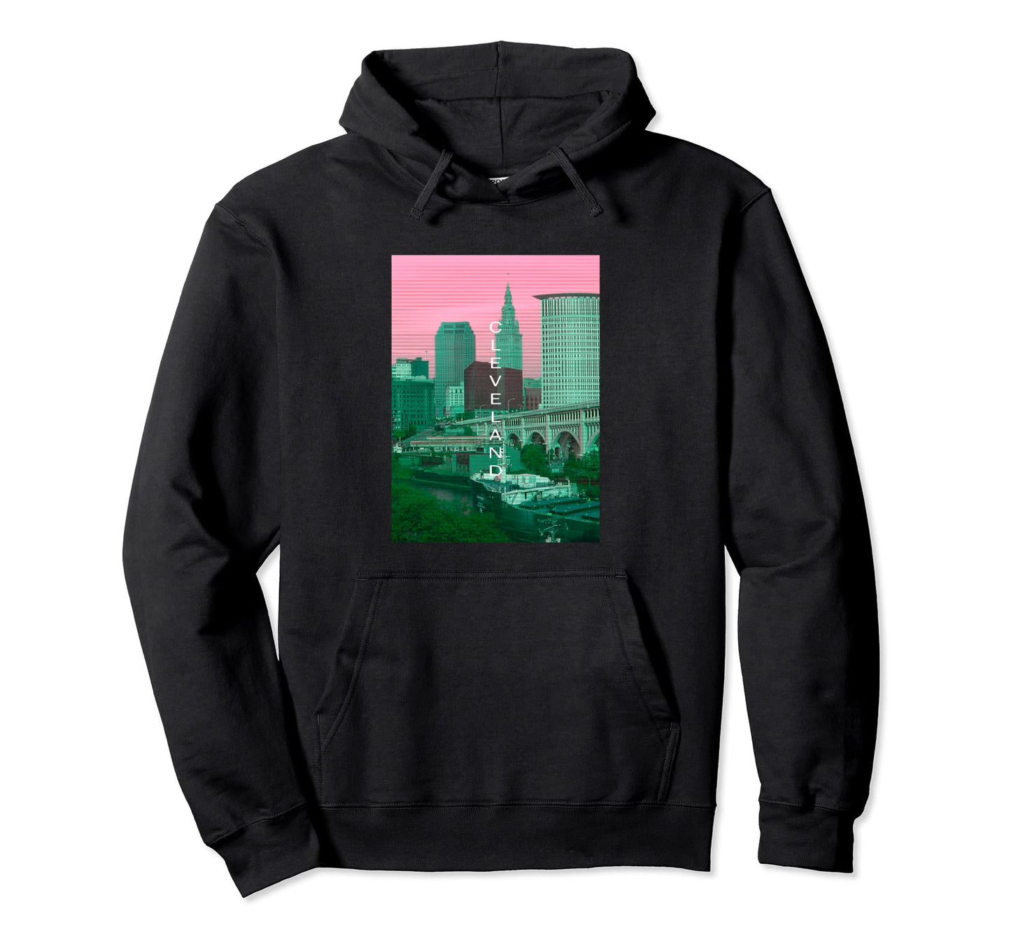 Ohio Vaporwave Aesthetic Souvenir Oh Hoodie - Trendy Graphic Unisex - T-Shirt, Sweatshirt, Hoodie