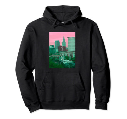 Ohio Vaporwave Aesthetic Souvenir Oh Hoodie - Trendy Graphic Unisex - T-Shirt, Sweatshirt, Hoodie