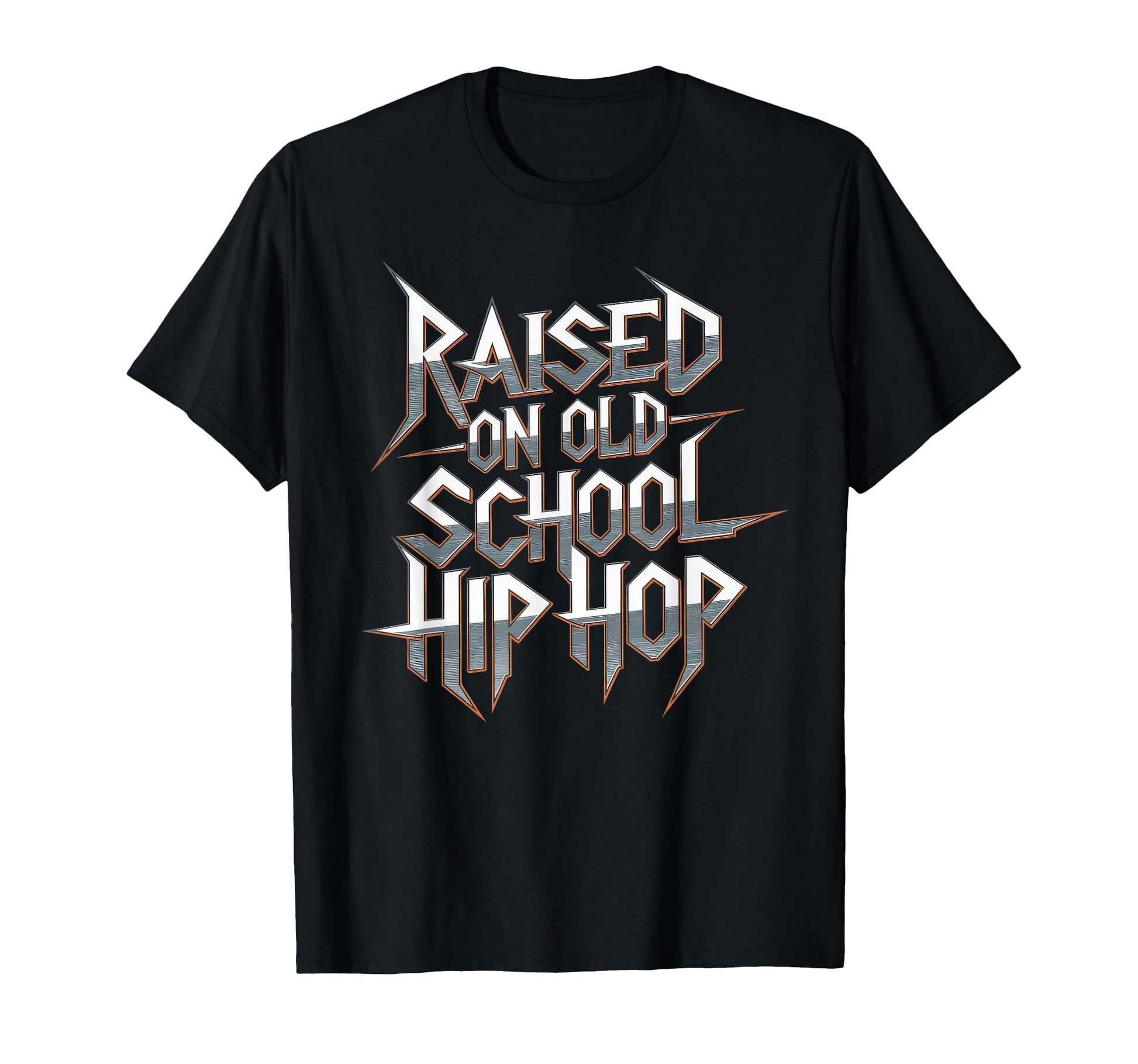 Raised Old School Hip Hop Cassette T-Shirt - Trendy Graphic Unisex - T-Shirt, Sweatshirt, Hoodie