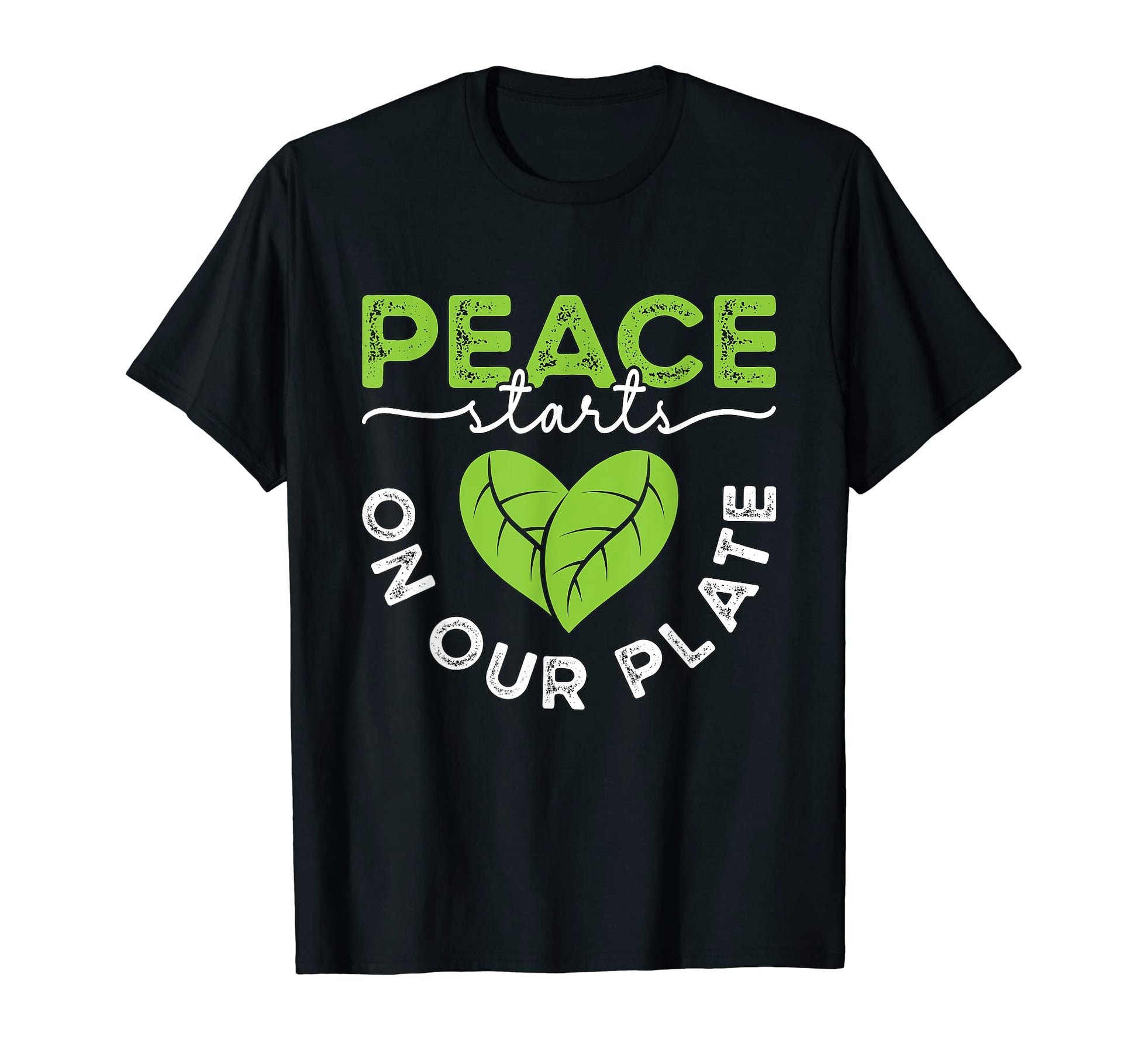 Peace Starts Our Plate Loves Cooking T-Shirt - Aesthetic Graphic Unisex - T-Shirt, Sweatshirt, Hoodie