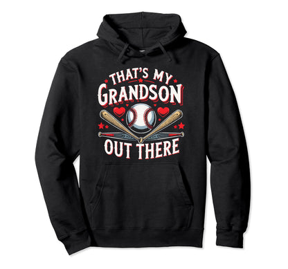 Baseball Grandma Sports Baseball Hoodie - Casual Everyday Wear Unisex - T-Shirt, Sweatshirt, Hoodie