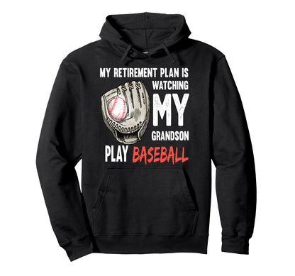 My Retirement Plan Is Watching My Hoodie - Minimalist Print for Adults - T-Shirt, Sweatshirt, Hoodie