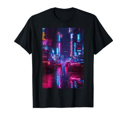 Aesthetic Vaporwave Japan 80S Tokyo T-Shirt - Fun Novelty Design Unisex - T-Shirt, Sweatshirt, Hoodie