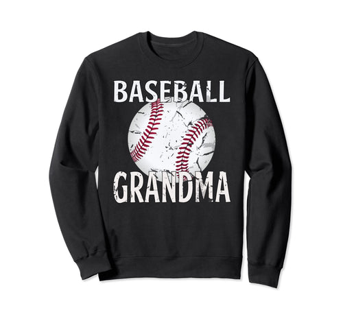 Baseball Grandma Gifts Mothers Sweatshirt - Custom Art Print for Adults - T-Shirt, Sweatshirt, Hoodie