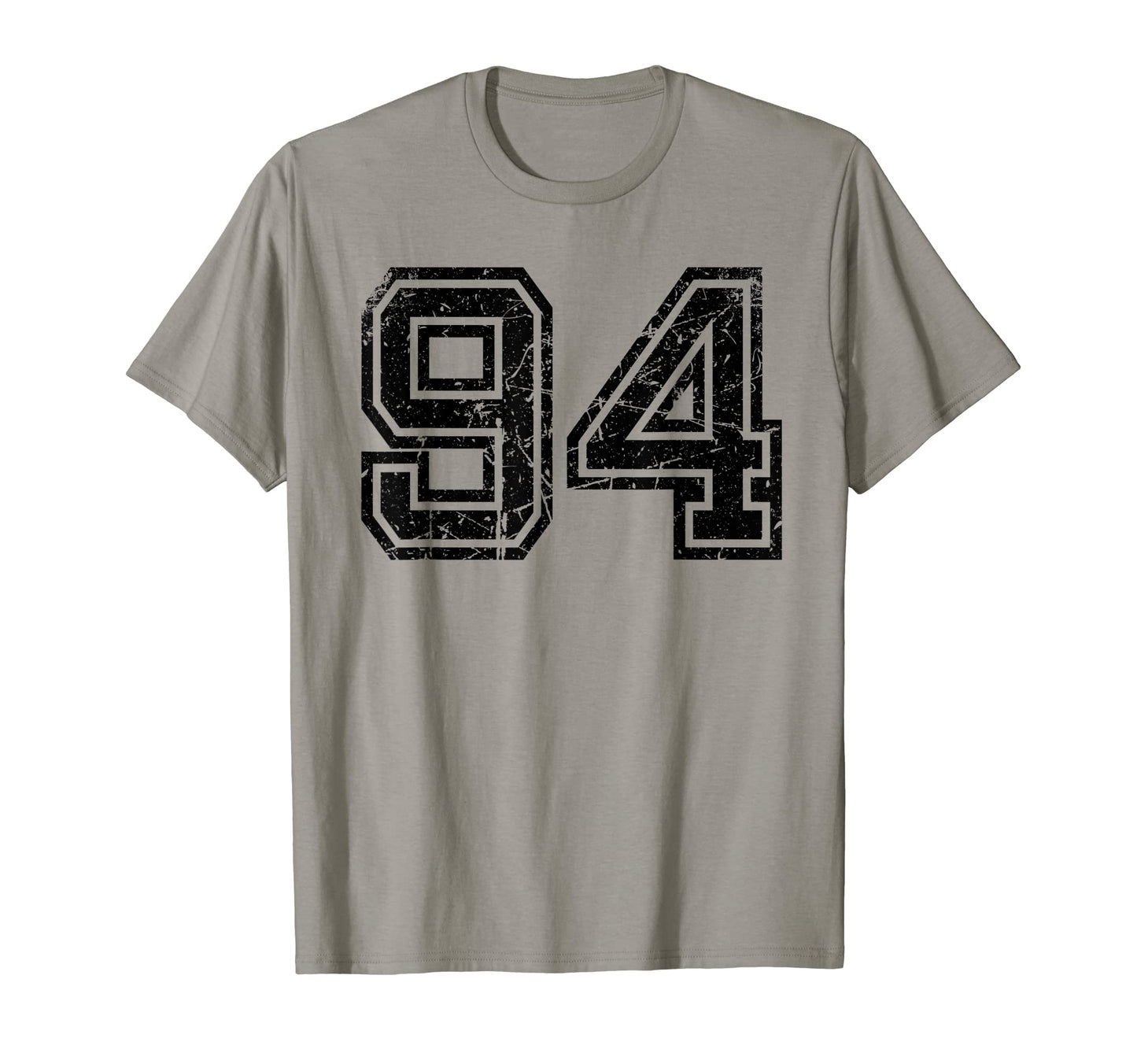 Number 94 Sports Jersey Varsity Lucky T-Shirt - Minimalist Print Men Women - T-Shirt, Sweatshirt, Hoodie