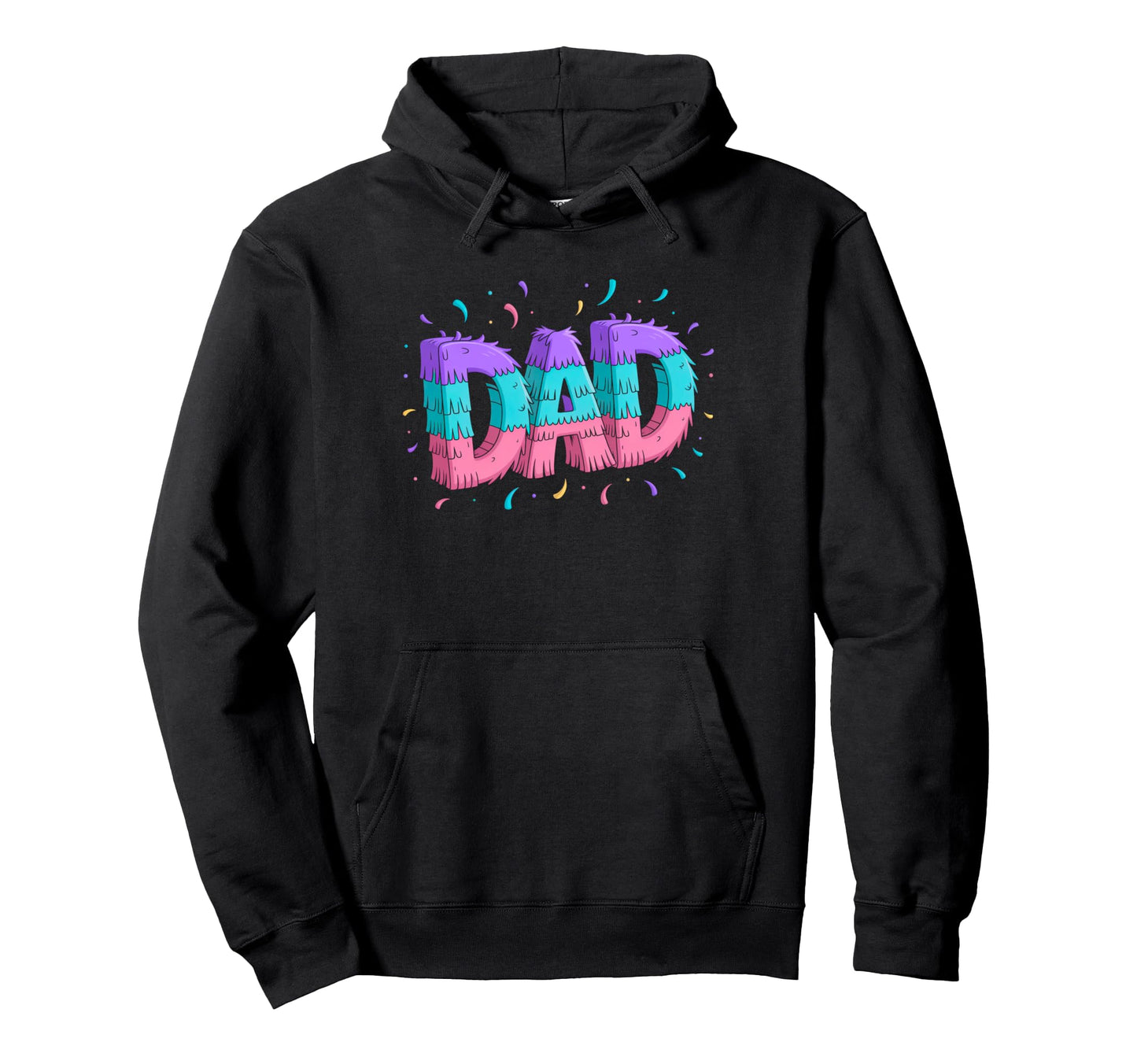 Pinata Dad Fathers Day Gamer Dad Pinata Hoodie - Graphic Print Men Women - T-Shirt, Sweatshirt, Hoodie