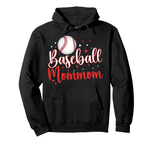 Baseball Mommom Baseball Player Mommom Hoodie - Novelty Apparel Men Women - T-Shirt, Sweatshirt, Hoodie