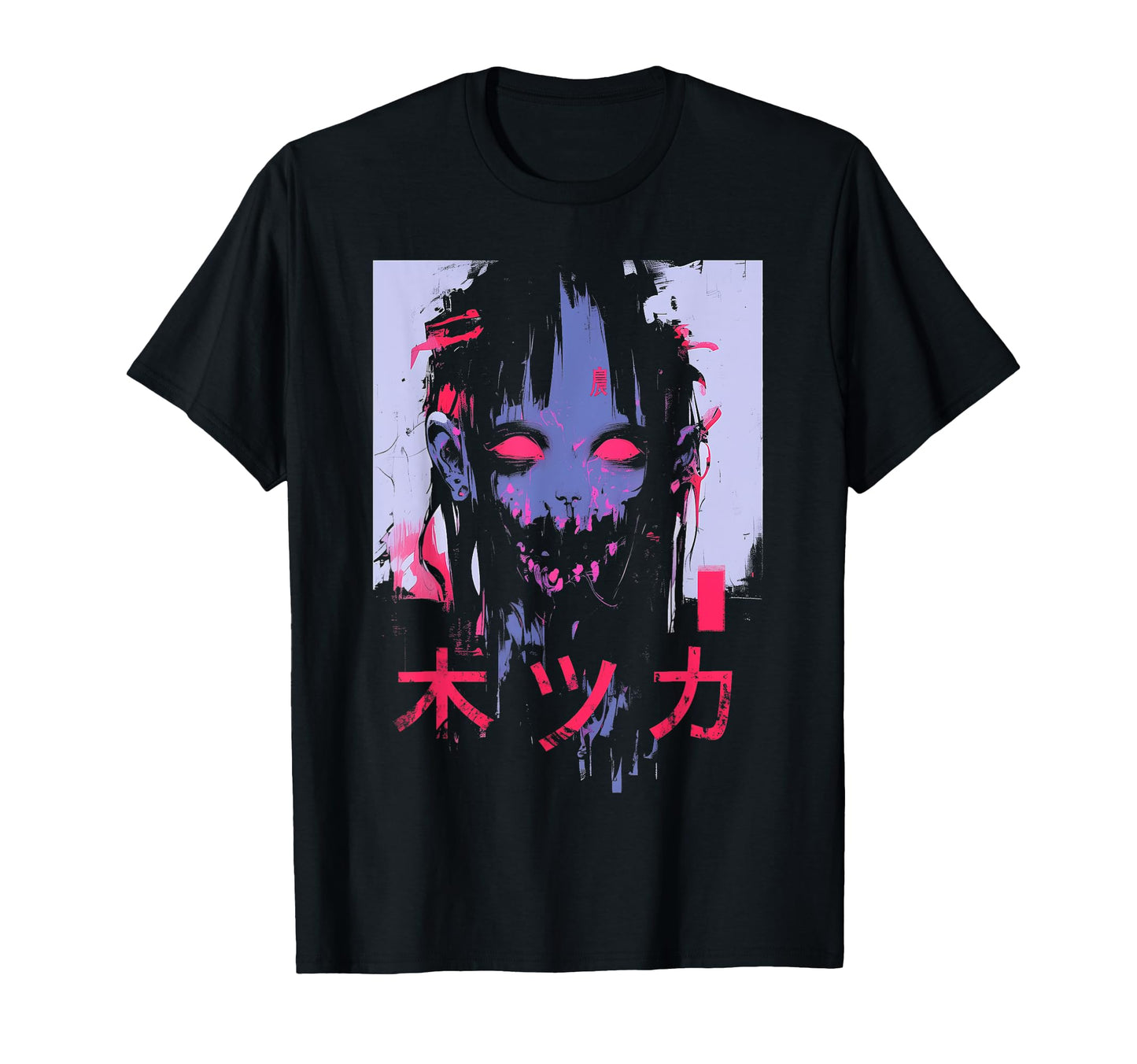 Goth Grunge Demon Anime Waifu T-Shirt - Fun Novelty Design for Adults - T-Shirt, Sweatshirt, Hoodie