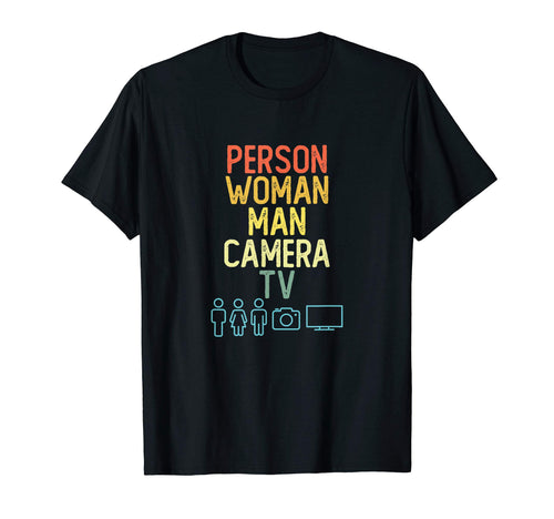 Person Camera Tv Symbols Anti Trump T-Shirt - Streetwear Style for Adults - T-Shirt, Sweatshirt, Hoodie