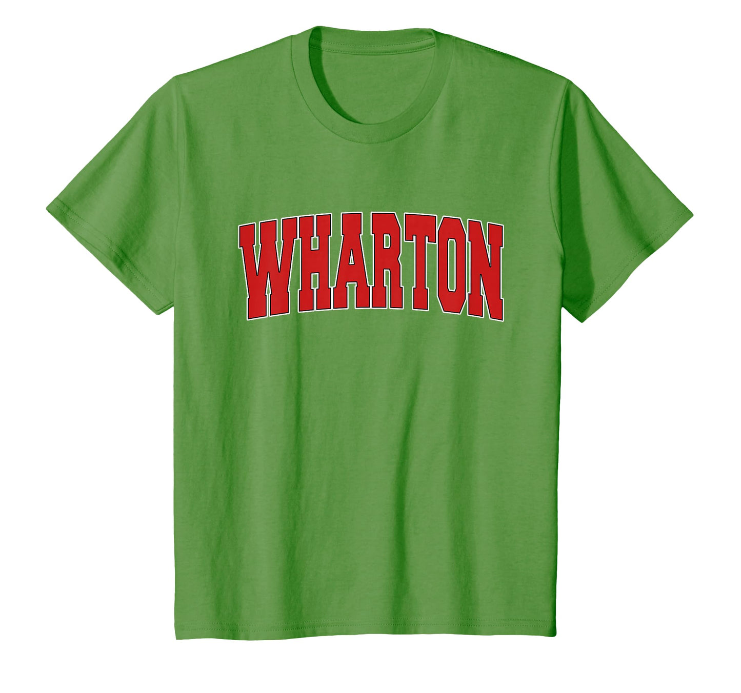 Wharton Nj New Jersey Varsity T-Shirt - Casual Everyday Wear for Adults - T-Shirt, Sweatshirt, Hoodie