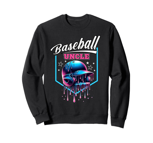 Baseball Uncle Ice Cream Drip Sweatshirt - Streetwear Style Unisex - T-Shirt, Sweatshirt, Hoodie