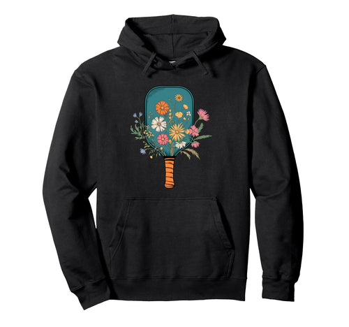 Bohemian Pickleball Paddle Boho Outfit Hoodie - Graphic Print Men Women - T-Shirt, Sweatshirt, Hoodie