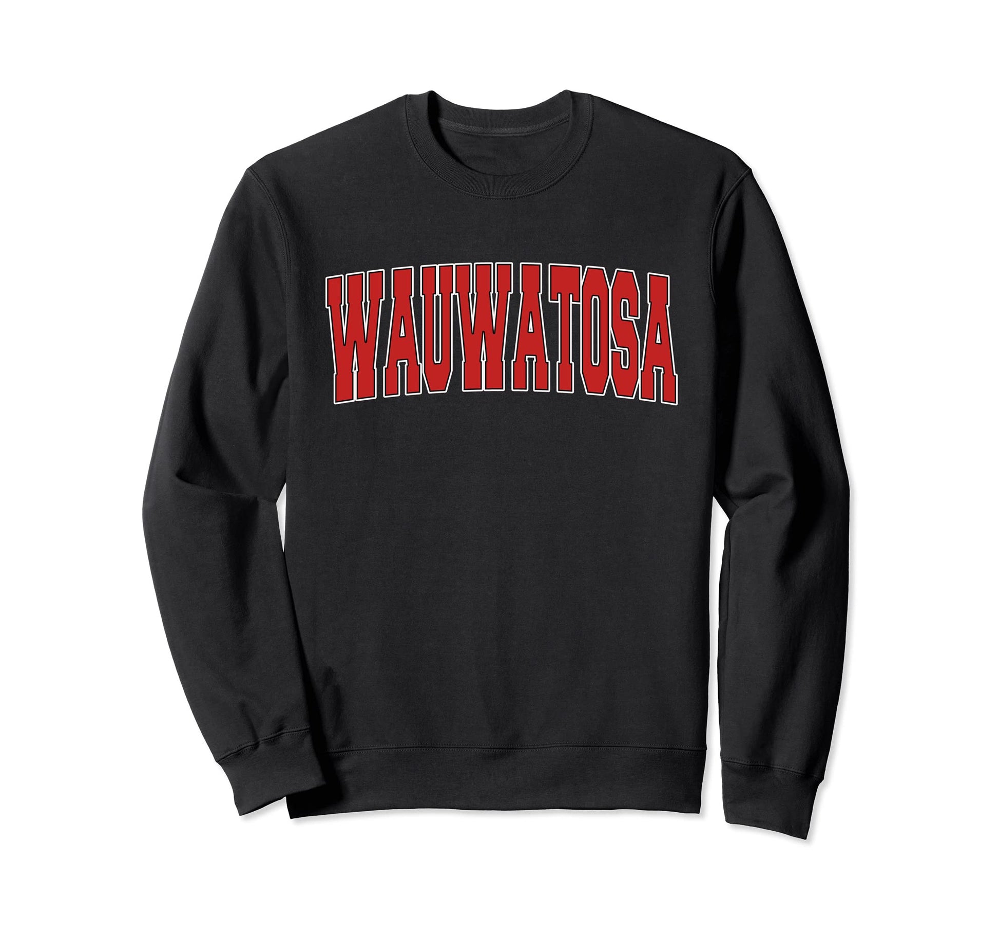 Wauwatosa Wi Wisconsin Varsity Usa Sweatshirt - Unique Graphic for Adults - T-Shirt, Sweatshirt, Hoodie
