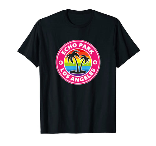 Echo Park Los Angeles California Surf T-Shirt - Graphic Print Unisex - T-Shirt, Sweatshirt, Hoodie