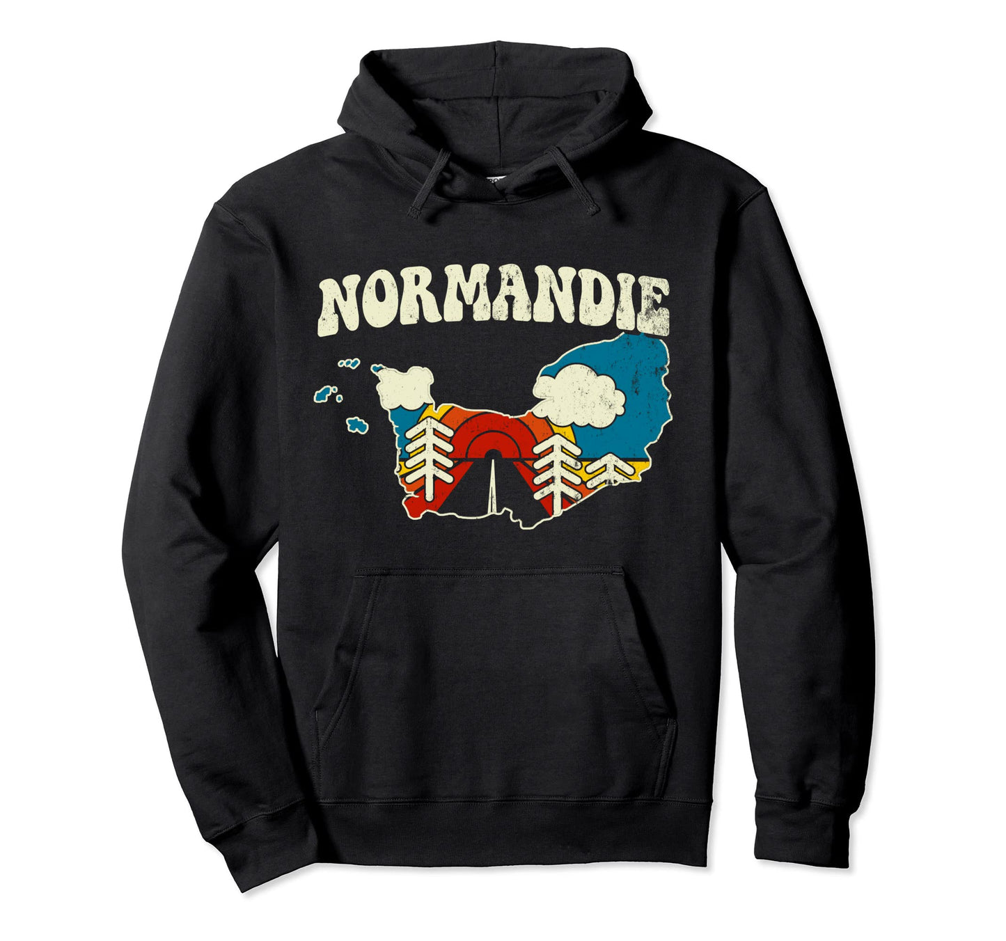Normandie France French Region Hoodie - Casual Everyday Wear for Adults - T-Shirt, Sweatshirt, Hoodie