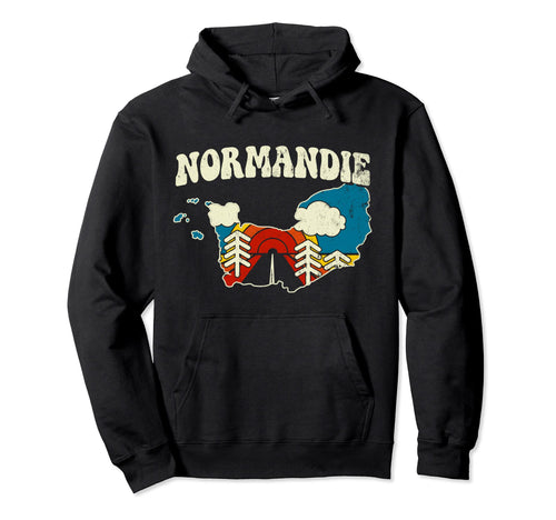 Normandie France French Region Hoodie - Casual Everyday Wear for Adults - T-Shirt, Sweatshirt, Hoodie
