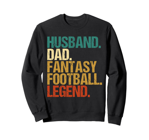 Fantasy Football Player Husband Dad Sweatshirt - Custom Art Print Unisex - T-Shirt, Sweatshirt, Hoodie