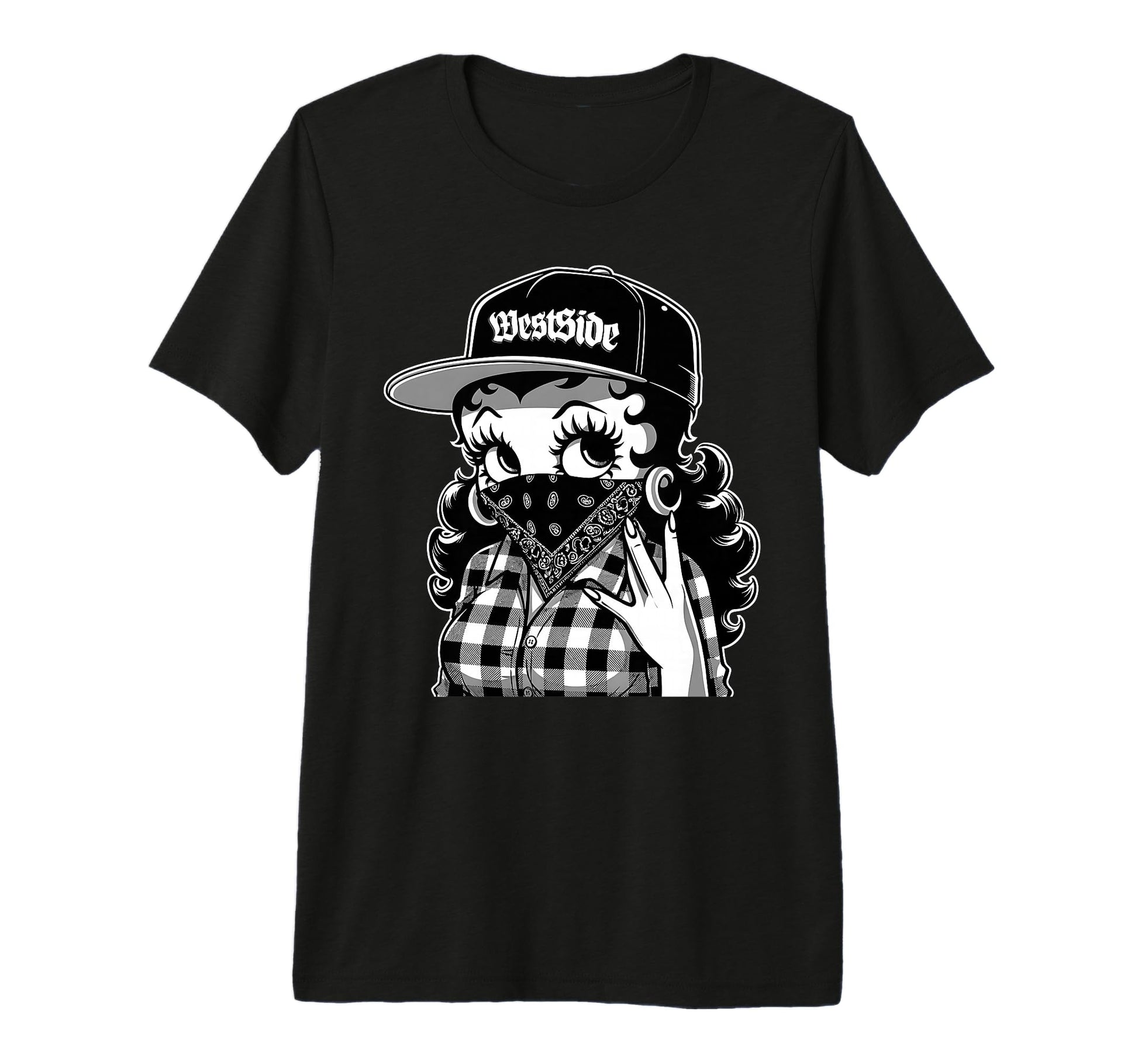 Westside Hand Sign Gang West Coast T-Shirt - Novelty Apparel for Adults - T-Shirt, Sweatshirt, Hoodie