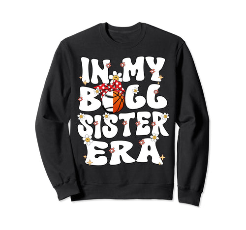 My Ball Sister Era Groovy Baseball Sweatshirt - Unique Graphic Men Women - T-Shirt, Sweatshirt, Hoodie