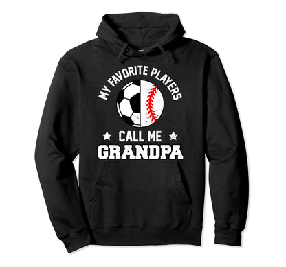 My Favorites Soccer Baseball Players Hoodie - Trendy Graphic Men Women - T-Shirt, Sweatshirt, Hoodie