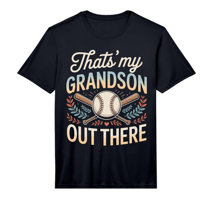 Mens Thats My Grandson Out There T-Shirt - Custom Art Print Unisex - T-Shirt, Sweatshirt, Hoodie