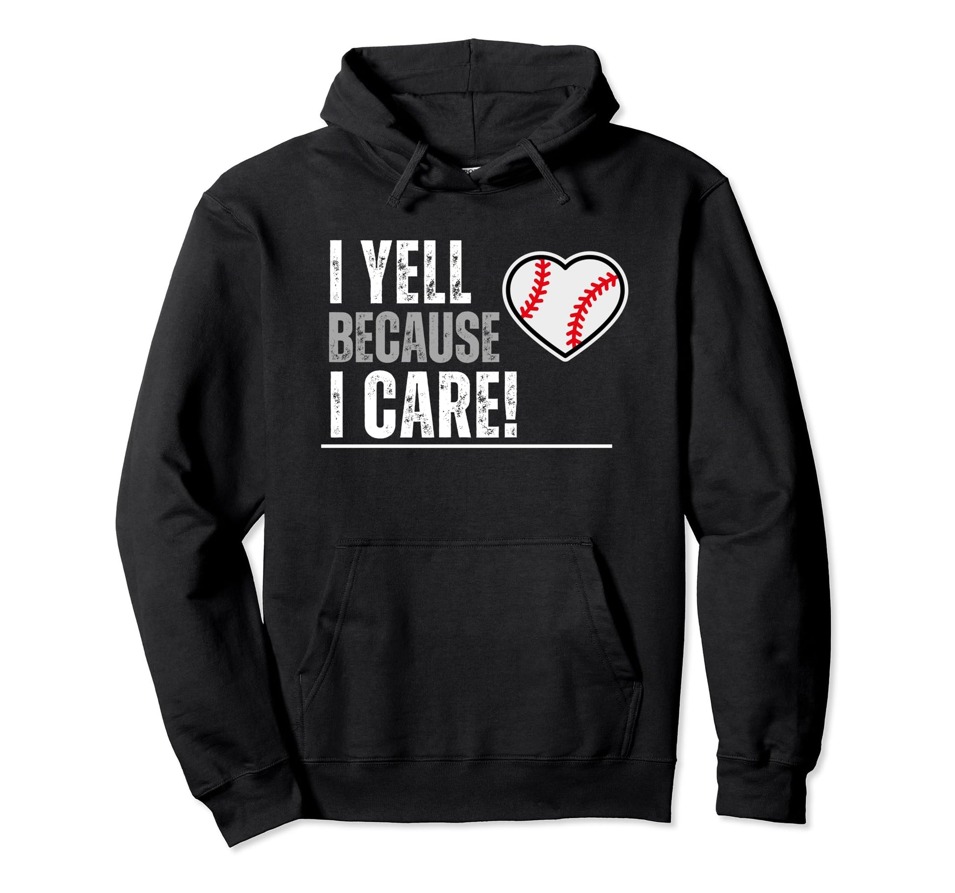 I Yell Because I Care Travel Hoodie - Aesthetic Graphic for Adults - T-Shirt, Sweatshirt, Hoodie