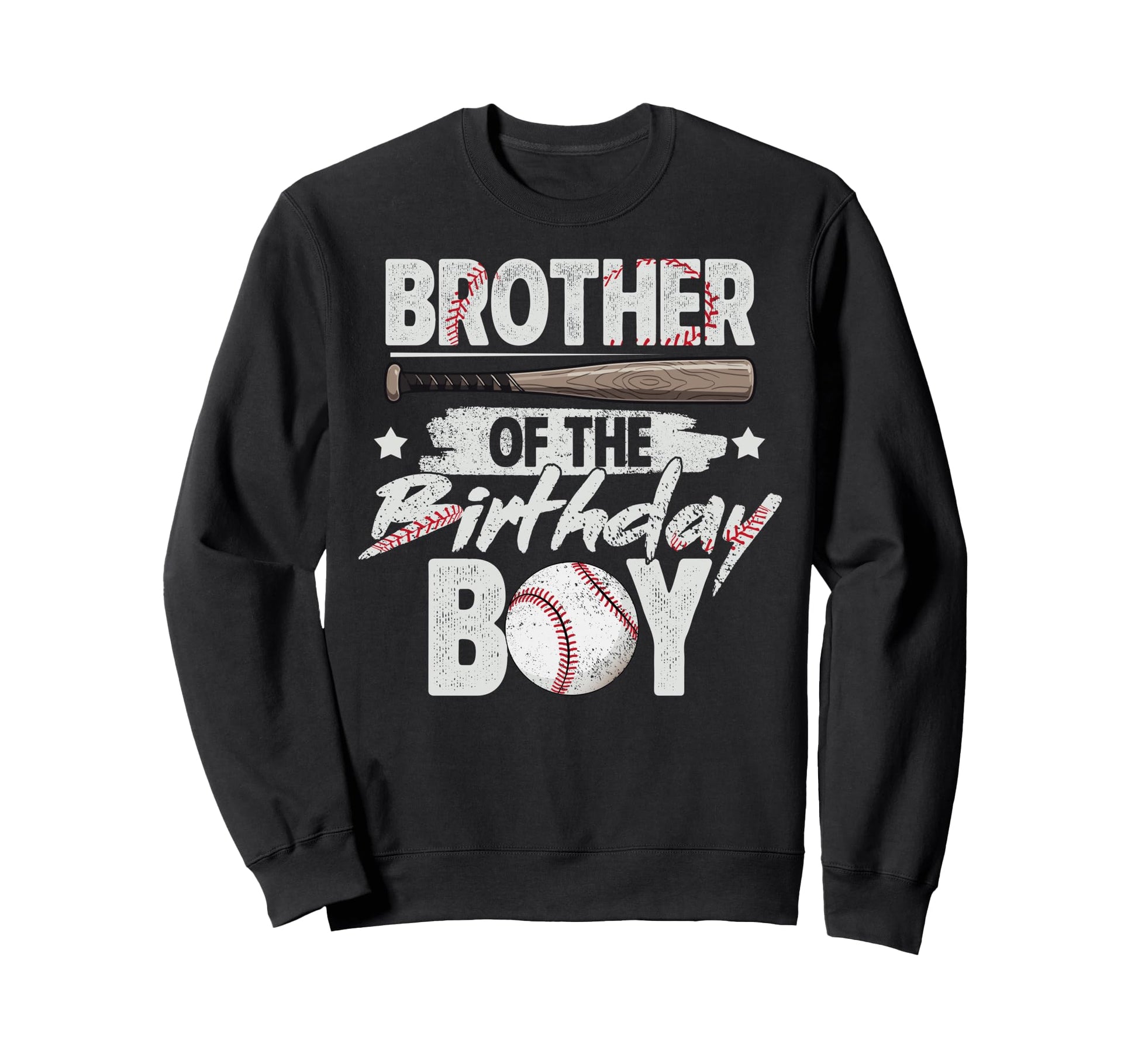 Brother Birthday Matching Baseball Sweatshirt - Streetwear Style Unisex - T-Shirt, Sweatshirt, Hoodie