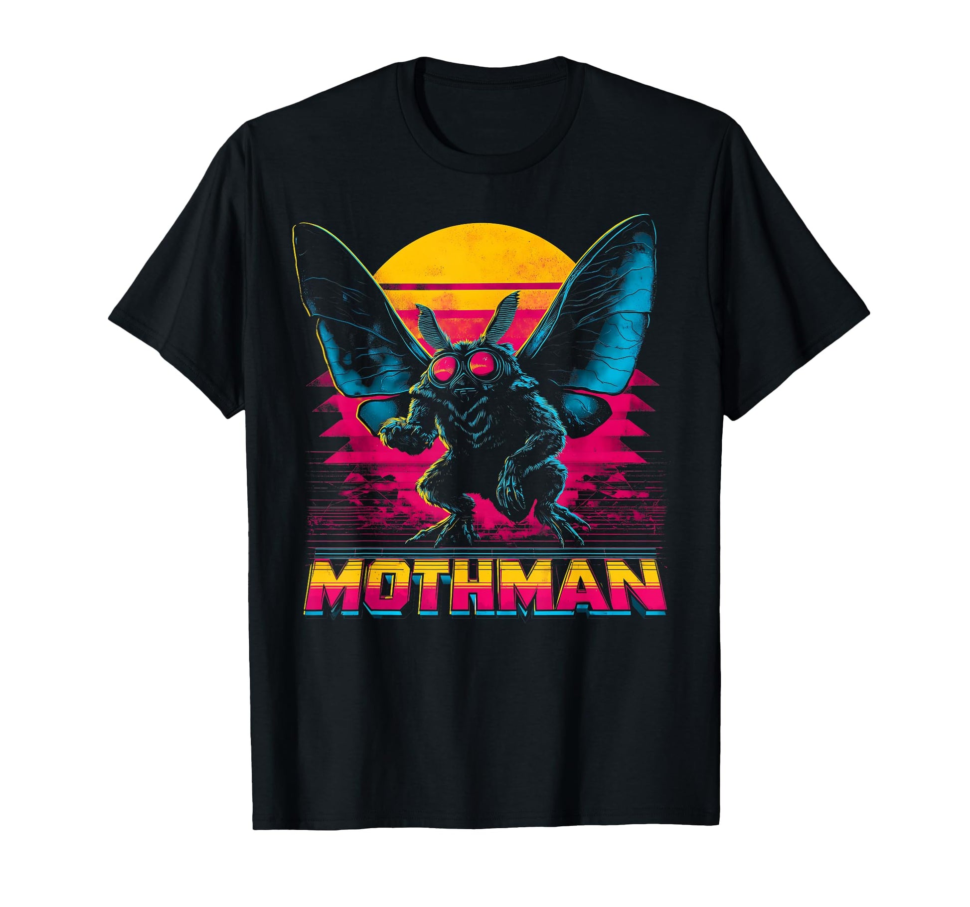 Mothman Cryptozoology Cryptid T-Shirt - Streetwear Style for Adults - T-Shirt, Sweatshirt, Hoodie
