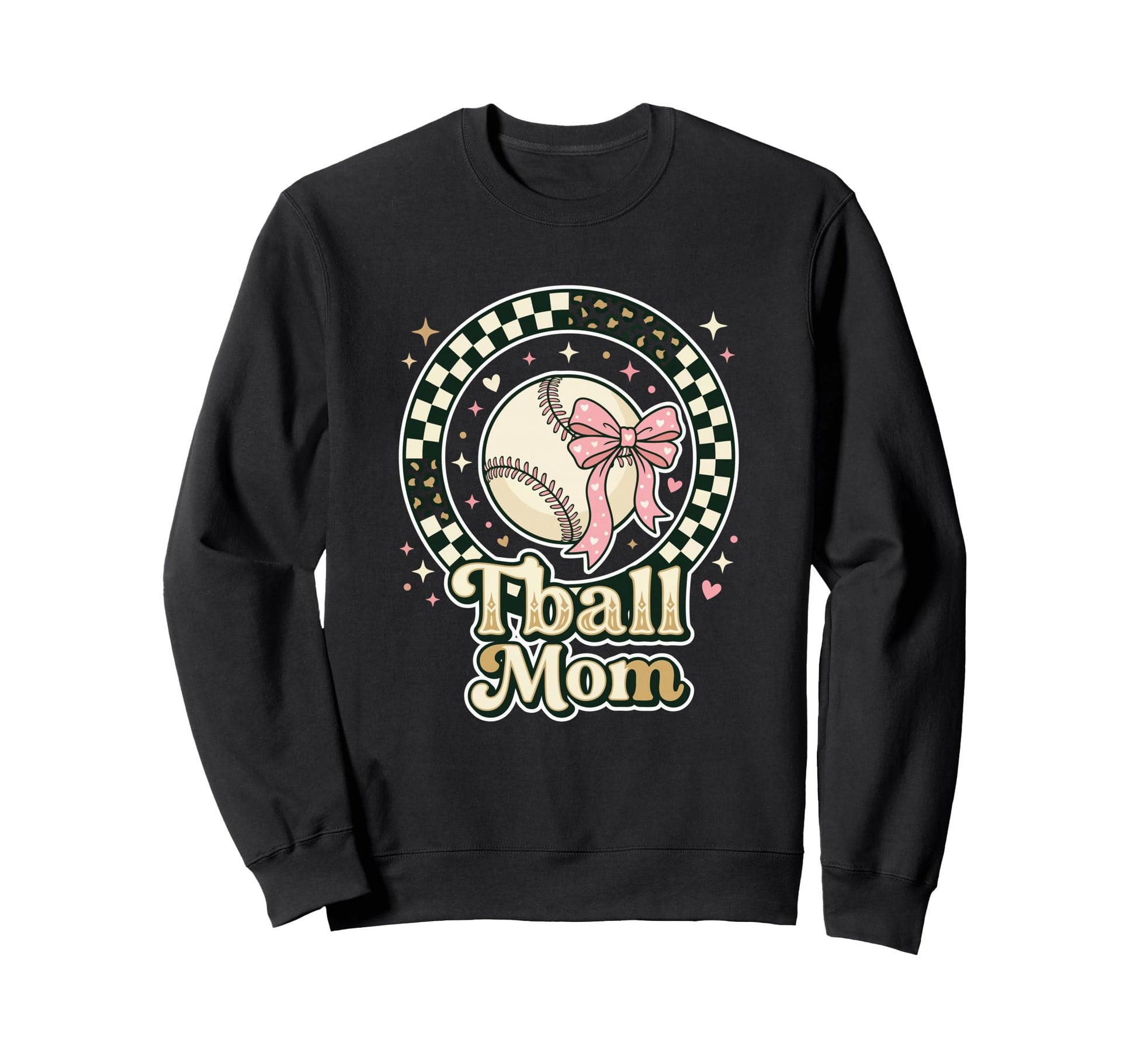 Tball Mom Fastpitch Softball Sweatshirt - Fun Novelty Design Unisex - T-Shirt, Sweatshirt, Hoodie