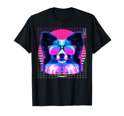 Papillon Papillon Sunglasses Dog T-Shirt - Casual Everyday Wear Men Women - T-Shirt, Sweatshirt, Hoodie